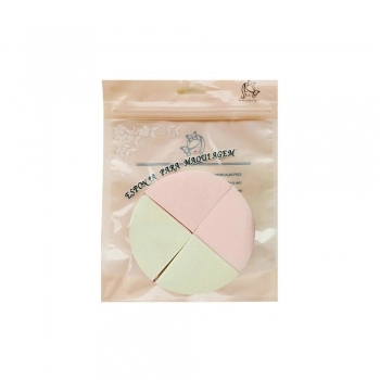 ESPONJA PARA MAQUIAGEM DZ C/ 12 KITS C/ 4 UNIDADES E15-07120