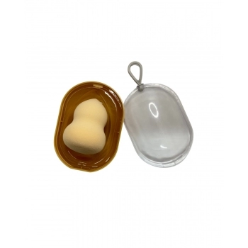 ESPONJA MAQUIAGEM PERA COM ESTOJO SORTIDA CENTRAL BEAUTY 31194