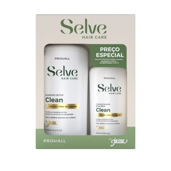 KIT SHAMPOO + CONDICIONADOR REVOLUÇÃO DOS CACHOS FOLHA NATIVA 600ML