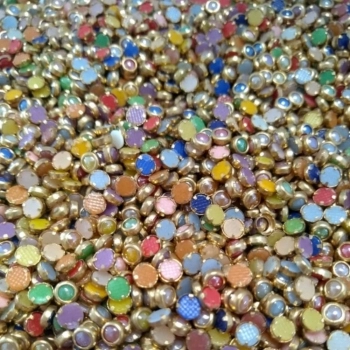 PEDRINHA OLHO DE GATO COLORIDA ESTILO DA MULHER 031