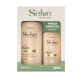 KIT SHAMPOO + CONDICIONADOR REVOLUÇÃO DOS CACHOS FOLHA NATIVA 600ML