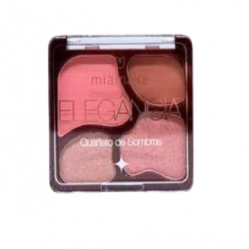 PALETA DE SOMBRAS QUARTETO ELEGANCIA MIA MAKE COR 1 CREPUSCULO