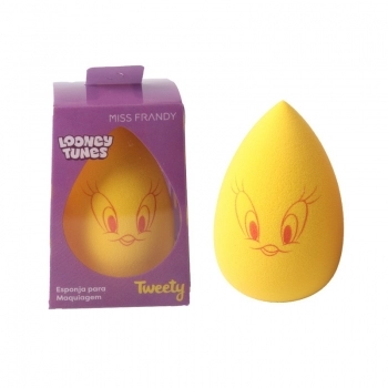 ESPONJA MAQUIAGEM G TWEETY MISS FRANDY WP-E24-0731