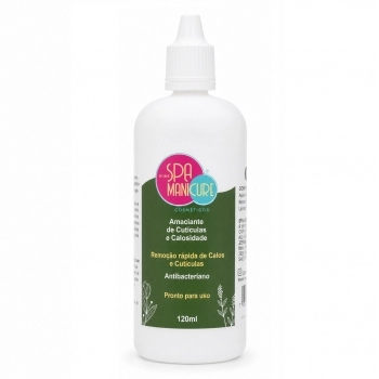 AMACIANTE CUTICULA E CALOSIDADE LIQUIDO SPA DA MANICURE 120ML