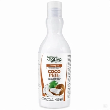 SHAMPOO COCO MILK FOLHA NATIVA 450ML