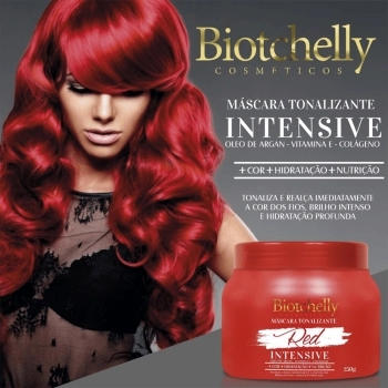 MÁSCARA TONALIZANTE RED BIOTCHELLY 250G