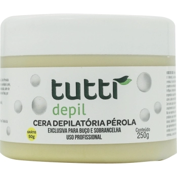 CERA PÉROLA BUÇO E SOBRANCELHA TUTTI DEPIL 50G