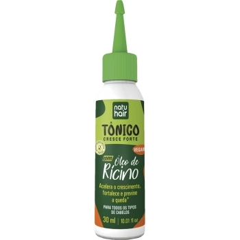 TONICO CRESCE FORTE OLEO DE RICINO NATUHAIR 30ML
