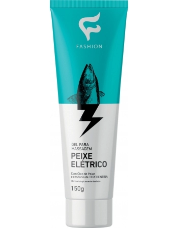 GEL PARA MASSAGEM PEIXE ELÉTRICO FASHION 150ML